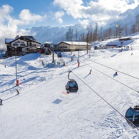 Riders Lodge Роза Хутор Krasnaja Poljana Buitenkant foto