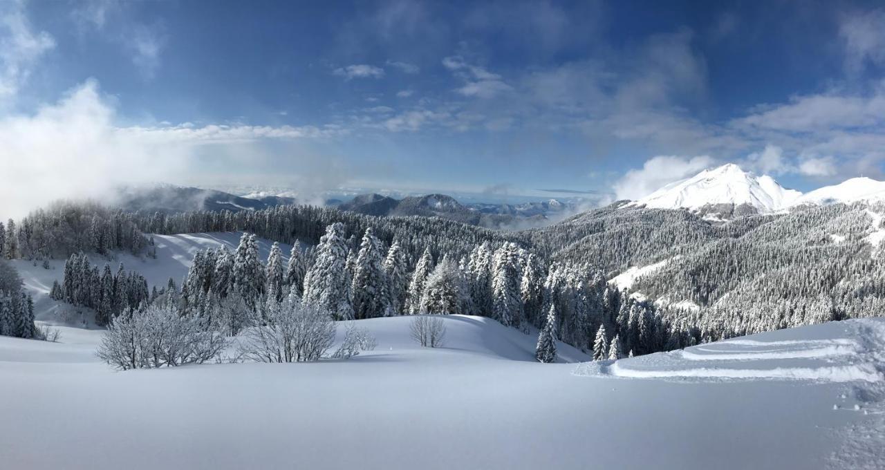 Riders Lodge Роза Хутор Krasnaja Poljana Buitenkant foto